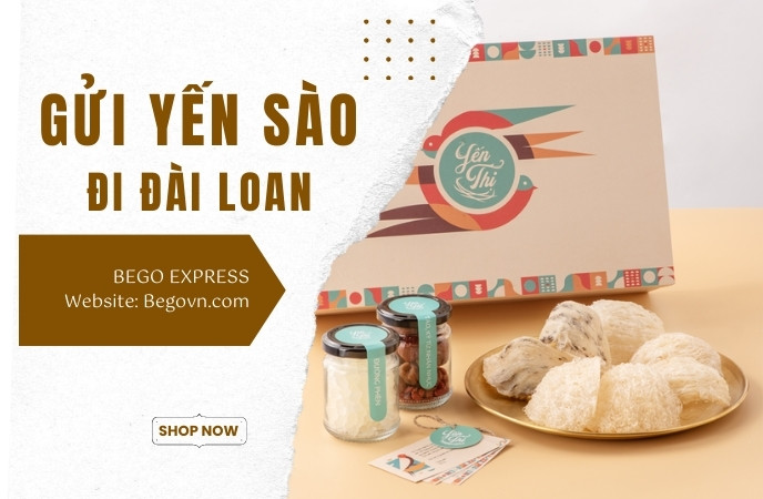 Dịch vụ gửi yến sào, tổ yến đi Đài Loan giá cước rẻ van chuyen to yen sao di nuoc ngoai fedex ups fedex buu dien viettel ems 17